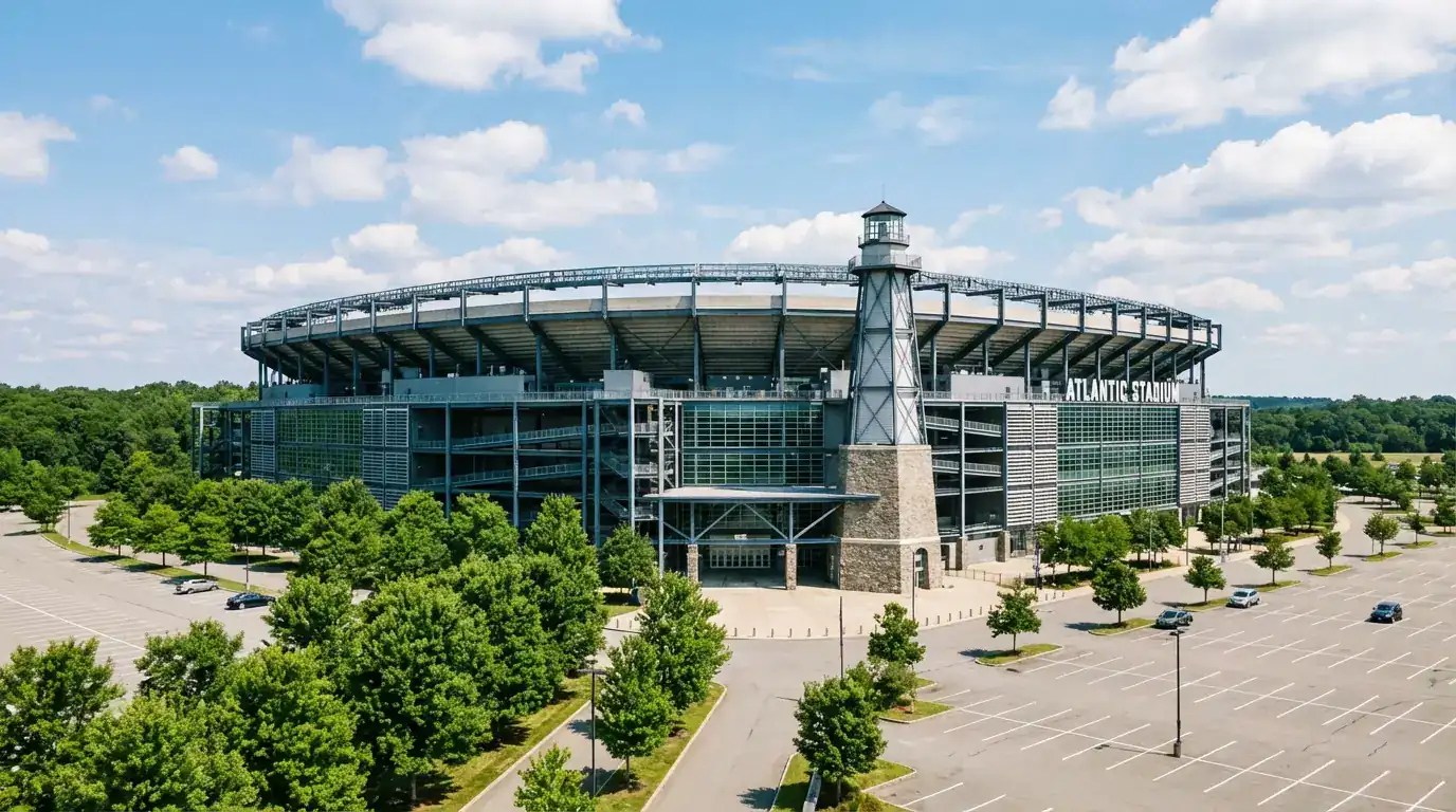 Gillette Stadium i bhFoxborough cóngarach do Bhostún — staidiam dhá chluiche Albain ag Corn an Domhain 2026