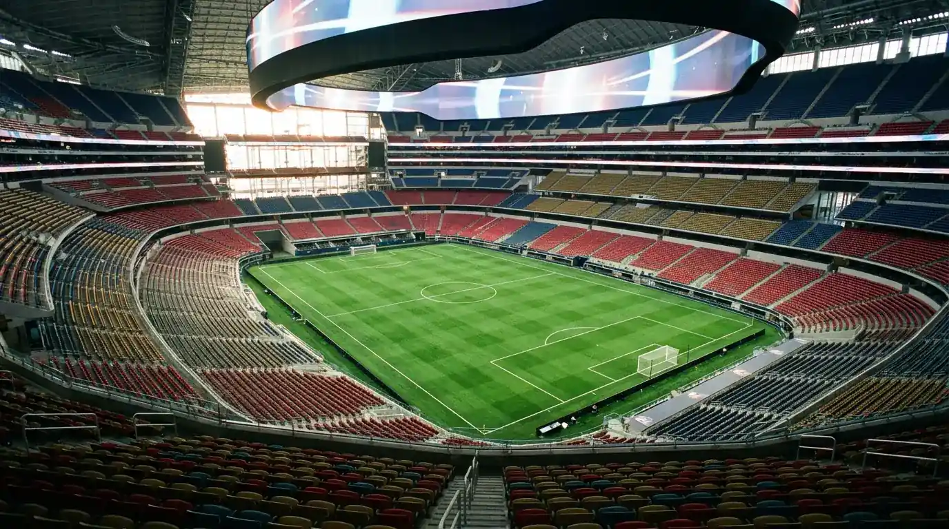 Na 11 staidiam sna SAM do Chorn an Domhain 2026 ó Nua-Eabhrac go Seattle